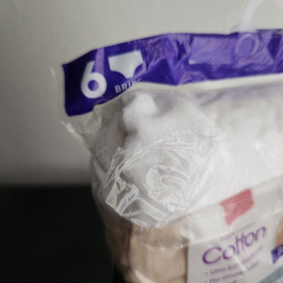 Hanes Breathable Cotton Tagless Briefs 6 Pack Multi Color Size 8 XL - Picture 4 of 7